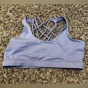 CVG lavender butterfly back bra - large